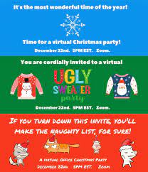 Check spelling or type a new query. 22 Virtual Christmas Party Ideas In 2020 Holidays