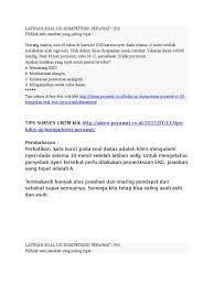 Obat antihipertensi diresepkan untuk klien dengan hipertensi. Latihan Soal Uji Kompetensi Perawat