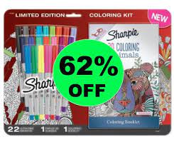 Packs with the free banner are free to download and use with the corresponding app. Save 62 Off Sharpie 3d Animals Coloring Kit At Target Going On Now