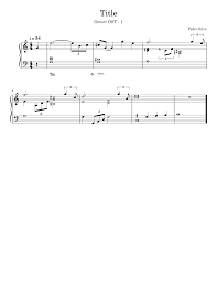 They've previously contributed to video game slime girls / pedro silva (composer, sound designer). Omori Title Sheet Music For Piano Solo Download And Print In Pdf Or Midi Free Sheet Music For Omori Ost 001 Title By Pedro Silva Musescore Com