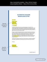 Free Automotive Collision Repair Cover Letter Template Ad Ad Collision Automotive Cover Letter Template Cover Letter Template Free Letter Templates