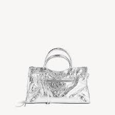 Balenciaga Le City Medium Bag - Silver