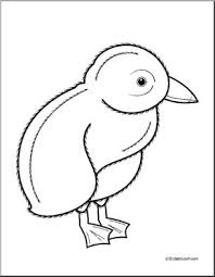 Nice big pages and easy to read. Clip Art Baby Animals Puffin Chick Coloring Page I Abcteach Com Abcteach