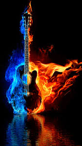 Download the best wallpapers, photos and pictures for your desktop for free only here a couple of clicks! Animated Burning Guitar Fire Animation Music Pictures Music Wallpaper