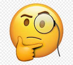 Download Hd Rich Thinking Emoji Thinking Face Emoji Png Clipart And Use The Free Clipart For Your Creative P Emoji Clip Art Business Cards Creative Templates