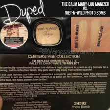 The Balm Mary Lou Manizer Highlighter Shadow Shimmer Dupe For The Balm Mary Lou Manizer Highlighter Best Makeup Dupes Makeup Dupes Makeup