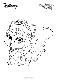 Printable Palace Pets Plumdrop Coloring Page
