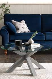 A coffee table set will usually include a larger coffee table that you can put in front of your sofa along with one or two smaller end tables. Buy Oak And Glass Coffee Table From The Fitforhealth Online Shop
