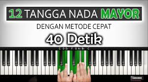 Artinya, untuk membentuk suatu tangga nada diperlukan adanya berbagai jenis nada yang beragam. Mencari 12 Tangga Nada Mayor Dengan Metode Cepat 40 Detik Belajar Piano Keyboard Youtube