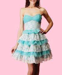 Bodycon mini dress boatneck puff sleeves with lace detailing lettuce trim. Betsey Johnson Prom Dress Betsey Johnson Dresses Strapless Ruffle Dress