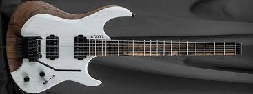 Black And White Ebony Fretboard Kiesel Guitars O6x White White Ww Raw Tone Satin Finish Rtf Rear Natural Clear Finish Rnc Swamp Ash Top At Wa Guitar Design Guitar Electric Guitar