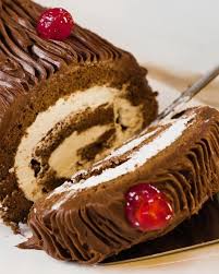 Buche De Noel Recipe Video Recipe Video Cake Roll Recipes Yule Log Cake Chocolate Yule Log Recipe