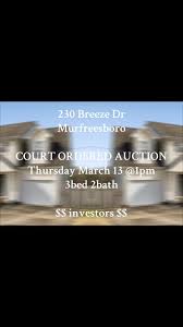 Real Estate Investor Opportunities in Murfreesboro TN