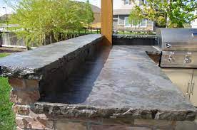Protecting the concrete on the counter from water, heat and sunlight Outdoor Concrete Countertops Houzz