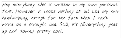 Letter lapsecustomized handwritten timelapse videos. Make Your Own Handwriting Font In Some Weird Postmodern Way