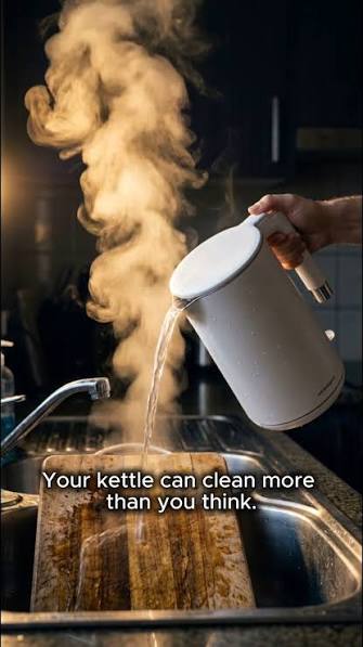 Never Scrub Your Kettle Again! (Genius Hack) ✨ Is the inside of your kettle  covered in nasty white crust? 🤢 Stop scrubbing and try this genius hack  immediately! In this detailed 3D