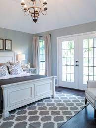 Jorah wilson | february 23, 2021. Bedroom Decor Ideas Traditional Style With White Grey And Blue Color Palette Gr Farmhouse Master Bedroom Rustic Farmhouse Bedroom Traditional Bedroom Decor