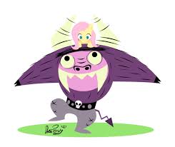 Mlp Fim Imageboard Image 357747 Artist Datponypl Crossover Cute Eduardo Flutter Foster Home For Imaginary Friends Imaginary Friend Best Cartoon Movies