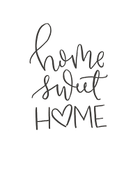 Home Sweet Home Borstel Script Offerte Digital Print Etsy Brush Script Quotes Scripting Quotes Lettering