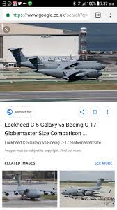 Check spelling or type a new query. Civmilair On Twitter The Bigger One Is A C5 Galaxy The Smaller One A C17 Globemaster
