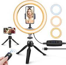 Ubeesize 10 8243 Led Ring Light With Tripod Stand 038 Phone Holder Makeup Ring Light Led Ring Light Selfie Ring Light