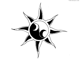 Free Designs Simple And Effective Sun With Moons Tattoo Wallpaper Clipart Best Clipart Best Sun Tattoo Designs Sun Tattoos Sun And Moon Drawings