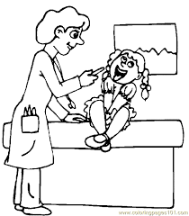 A doctor coloring pages are a fun way for kids of all ages to develop creativity, focus, motor skills and color recognition. Doctor Hospital Coloring Page 07 Coloring Page For Kids Free Doctors Printable Coloring Pages Online For Kids Coloringpages101 Com Coloring Pages For Kids