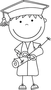 Cute Graduation Coloring Pages Graduation Clip Art Classroom Art Projects Art Drawings For Kids