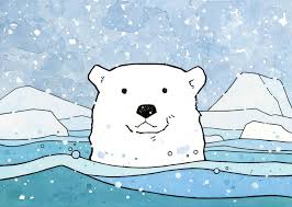 Maximum dive duration is unknown; Illustrated Polar Bear Facts For Kids Studiotuesday