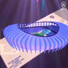 Stadium jdt liga super malaysia johor darul ta'zim stadium baru johor afc cup acl cup asian champions league malaysia super. Sultan Ibrahim Rasmi Stadium Baharu Jdt
