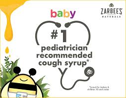 Zarbees Naturals Baby Cough Syrup Mucus With Agave Ivy