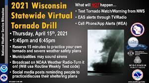 See a list of all of the official weather advisories, warnings, and severe weather alerts for wausau, wi. Today Is The Wisconsin Statewide Tornado Drill