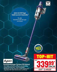 Dyson Handstaubsauger Cyclone V10 Animal Angebot Bei Metro It's our most powerful cleaner head yet. dyson handstaubsauger cyclone v10