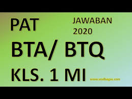Kunci jawaban soal phuh kelas 5 tema 8 isian 1. Soal Ukk Pat Bta Kelas 1 Mi Dan Jawaban Youtube