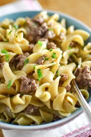 Ground Beef Stroganoff Recipe Ground Beef Stroganoff Dairy Free Recipes Dairy Free Dinner
