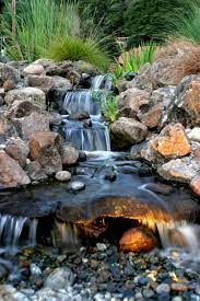 25 Best And Wonderful Backyard Waterfall Design Ideas Teracee Waterfalls Backyard Ponds Backyard Pond Landscaping