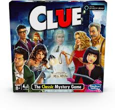No better time to engage in some wholesome (well, mostly) fun. Buy Hasbro Clue Game Incudes The Ghost Of Mrs White Compatible With Alexa Mystery Board Game For Kids Ages 8 And Up Online In Romania B07ynk36gk