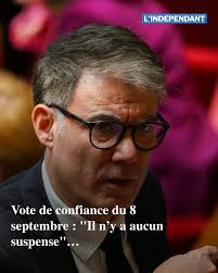 Vote de confiance du 8 septembre : "Il n'y a aucun suspense"… la décision  du PS de voter contre Bayrou est "irrévocable", assure le patron des  socialistes Olivier Faure ➡️ https://l.lindependant.fr/ssD