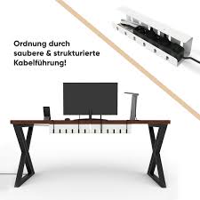 Wofür sind die kabelhalter eigentlich gut? Kabelfuhrung Fur Home Office Weiss Kabelkanal Schreibtisch Fur Ordentliches Kabelmanagement 2er Set 2x 40cm Uniture Kabelhalter Schreibtisch Mit Einfacher Montage Und Zeitlosem Design Buromaterial Burobedarf Schreibwaren Medsegmt Com Br