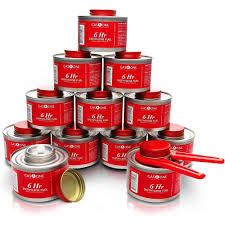 GASONE 12-piece 6-Hr Cooking Fuel Wick Safe Chafing Fuel Lid Opener for  Chafing Dish CFD-6-12 - The Home Depot