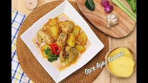 #resep kari ayam#kariayam kentang# resep kari ayam kentang. Rudy Sahabat Opor Ayam Kentang Youtube