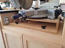 Miter Saw Router Table Combo By Swarfrat Lumberjocks Com Woodworking Community Miter Saws Best Woodworking Tools Miter Saw