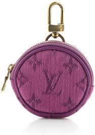 Maybe you would like to learn more about one of these? Louis Vuitton Round Bag Charm And Key Holder Monogram Denim Shopstyle