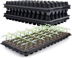 Check spelling or type a new query. Amazon Com 10 Pack Seed Starter Kit 72 Cell Seedling Trays Gardening Germination Plastic Plant Growing Trays Nursery Pots Mini Propagator Plant Grow Kit Plug Tray Starting Trays For Seedling Germination Kitchen