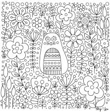 Flower coloring pages for kids and adults: Flower Coloring Pages Skip To My Lou