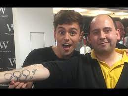 Olympic diver tom daley (center, duh). The Guy With The Tom Daley Tattoo Youtube