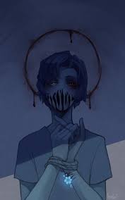 I drew it because so many people requested the evil halloween smile. Sk H Anime Creepy Drawings Novocom Top