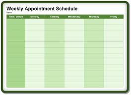 Free Appointment Schedule Template Awesome 8 Appointment Scheduling Scheduler Templates Do In 2020 Weekly Appointment Calendar Calendar Template Appointment Calendar