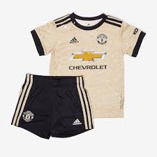 Manchester united 2019/2020 home football shirt jersey adidas size xl adult. Adidas Manchester United 2019 20 Away Baby Kit Linen Bottom Black Boys Replica Shirts