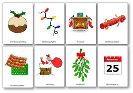 Christmas Flashcards Printable Flash Cards Flashcards Christmas Teaching